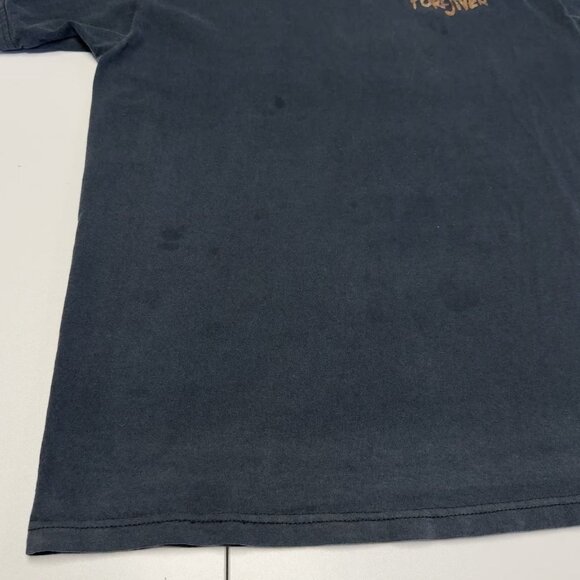 Vintage Forgiven Jesus Religious T Shirt Mens Large Y2K Black Short Sleeve - Picture 5 of 11